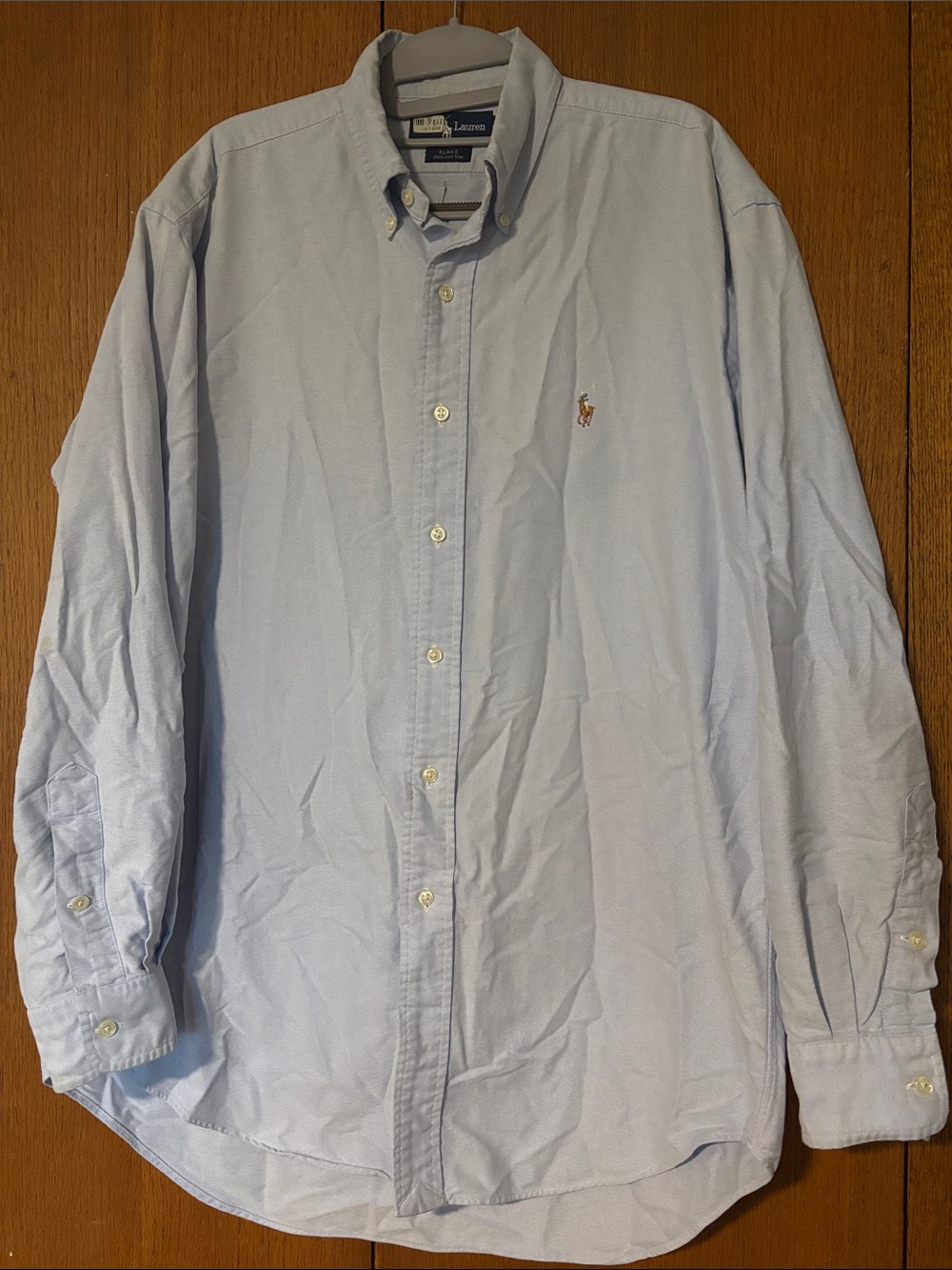 Ralph Lauren Light Blue Button-Down Oxford Shirt